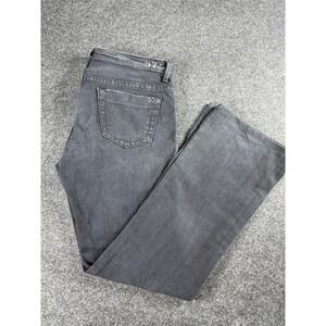 575 Jeans Womens Size 30 Gray Flare Bootcut Stretch Made in Los Angeles Denim